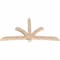 Ekena Millwork Davenport Smooth Timber Gable Bracket, Douglas Fir, 96"W x 52"H x 3 1/2"D x 5 1/2"F, 13/12 Pitch GBW096X52X0406DAV00SDF - alternate 5
